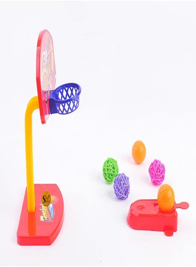 Sage Square Basketball Bird Toy, Training, Educational, Intellective Mini Basketball Rack for Budgies Parakeet Parrot Cockatiels Conures Small and Medium Birds. - Image 5